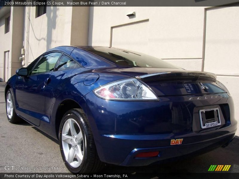 Maizen Blue Pearl / Dark Charcoal 2009 Mitsubishi Eclipse GS Coupe
