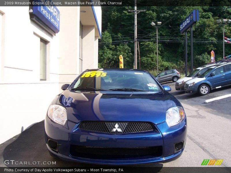 Maizen Blue Pearl / Dark Charcoal 2009 Mitsubishi Eclipse GS Coupe