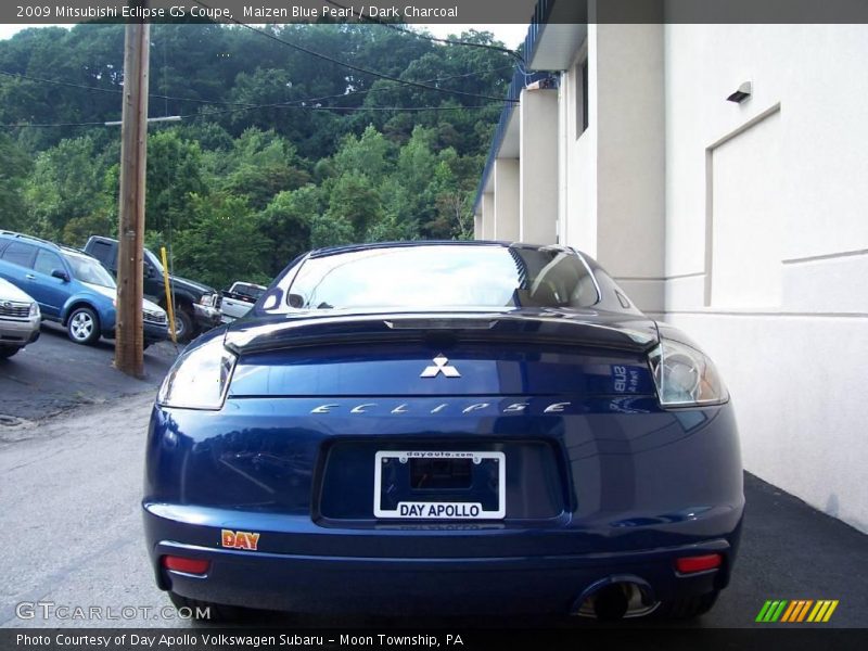Maizen Blue Pearl / Dark Charcoal 2009 Mitsubishi Eclipse GS Coupe