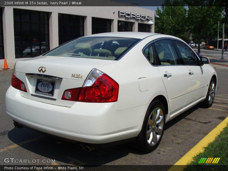 Ivory Pearl / Wheat 2006 Infiniti M 35x Sedan
