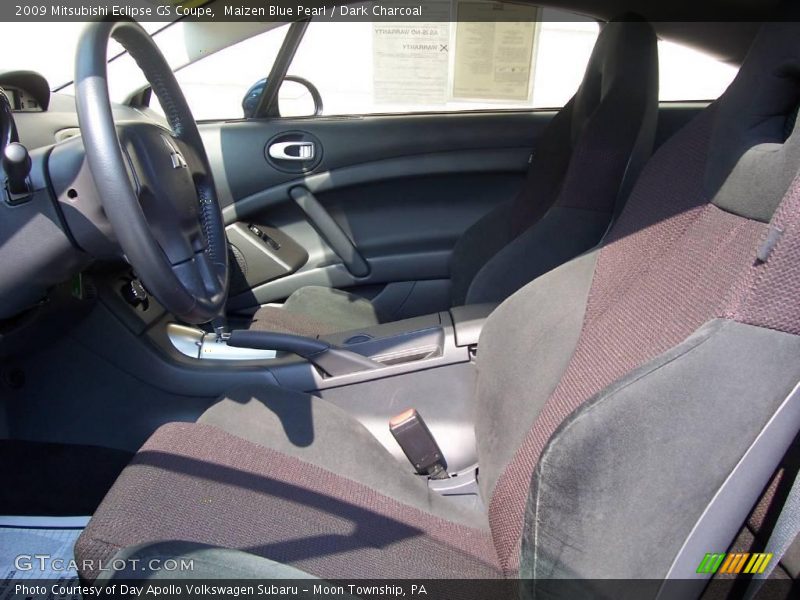 Maizen Blue Pearl / Dark Charcoal 2009 Mitsubishi Eclipse GS Coupe