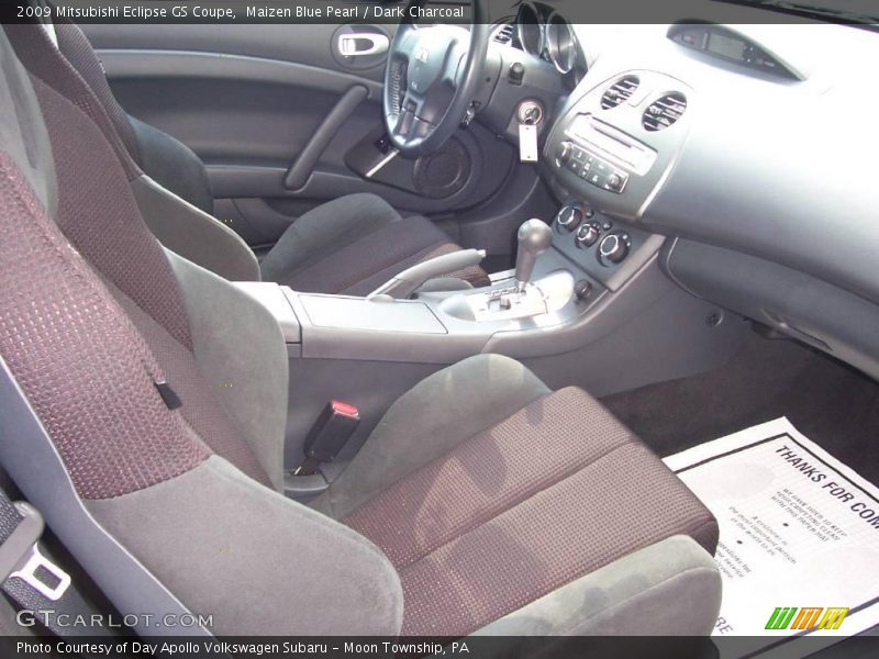 Maizen Blue Pearl / Dark Charcoal 2009 Mitsubishi Eclipse GS Coupe