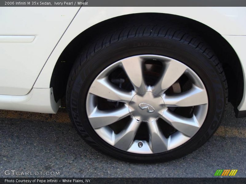 Ivory Pearl / Wheat 2006 Infiniti M 35x Sedan