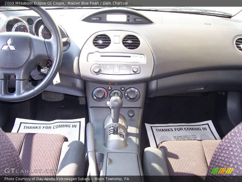 Maizen Blue Pearl / Dark Charcoal 2009 Mitsubishi Eclipse GS Coupe