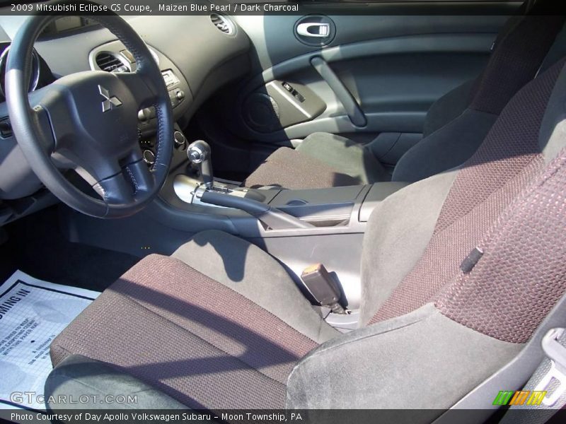 Maizen Blue Pearl / Dark Charcoal 2009 Mitsubishi Eclipse GS Coupe