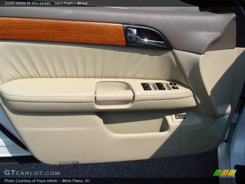 Ivory Pearl / Wheat 2006 Infiniti M 35x Sedan