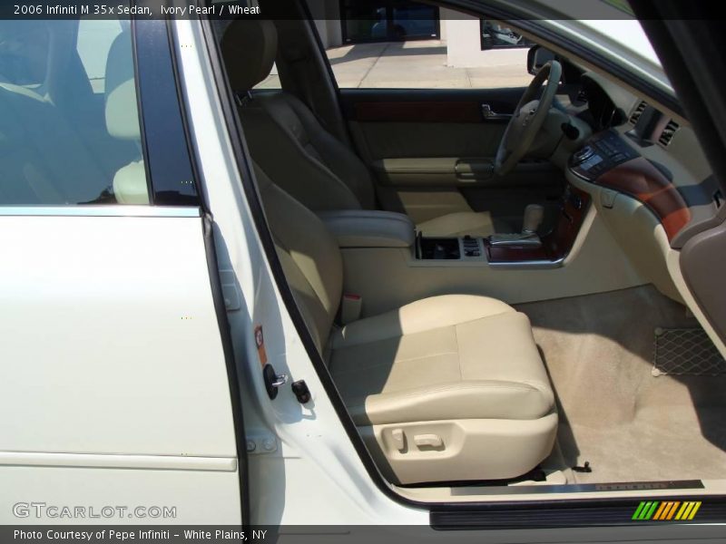 Ivory Pearl / Wheat 2006 Infiniti M 35x Sedan