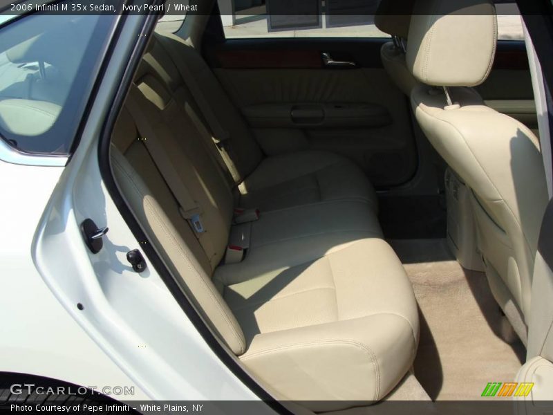 Ivory Pearl / Wheat 2006 Infiniti M 35x Sedan