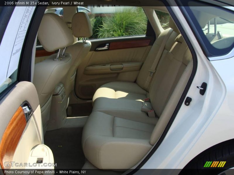 Ivory Pearl / Wheat 2006 Infiniti M 35x Sedan