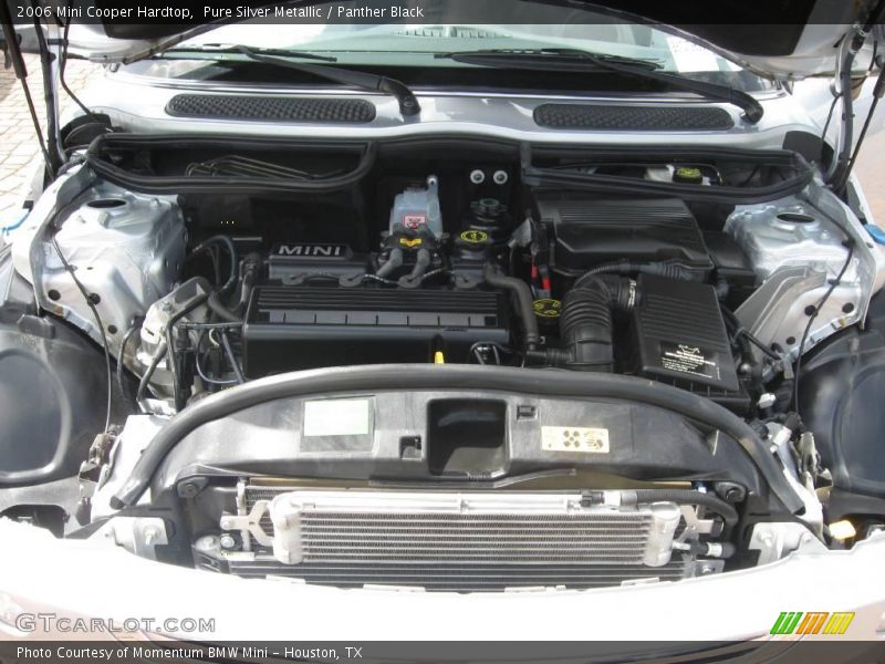 Pure Silver Metallic / Panther Black 2006 Mini Cooper Hardtop
