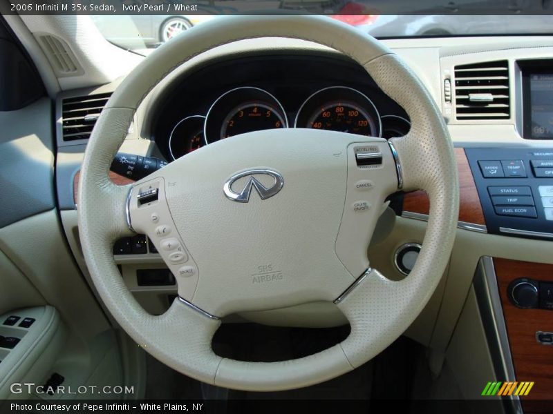 Ivory Pearl / Wheat 2006 Infiniti M 35x Sedan