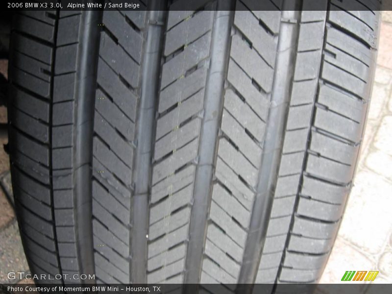 Alpine White / Sand Beige 2006 BMW X3 3.0i