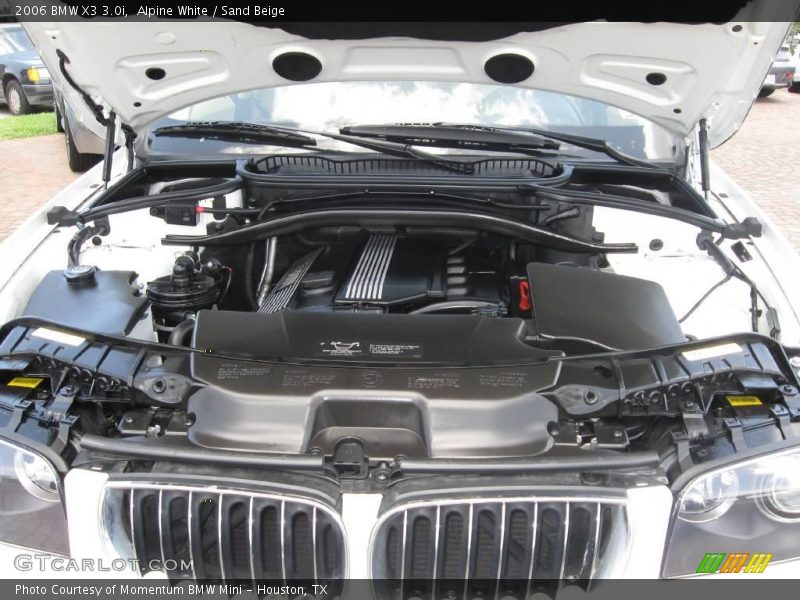 Alpine White / Sand Beige 2006 BMW X3 3.0i