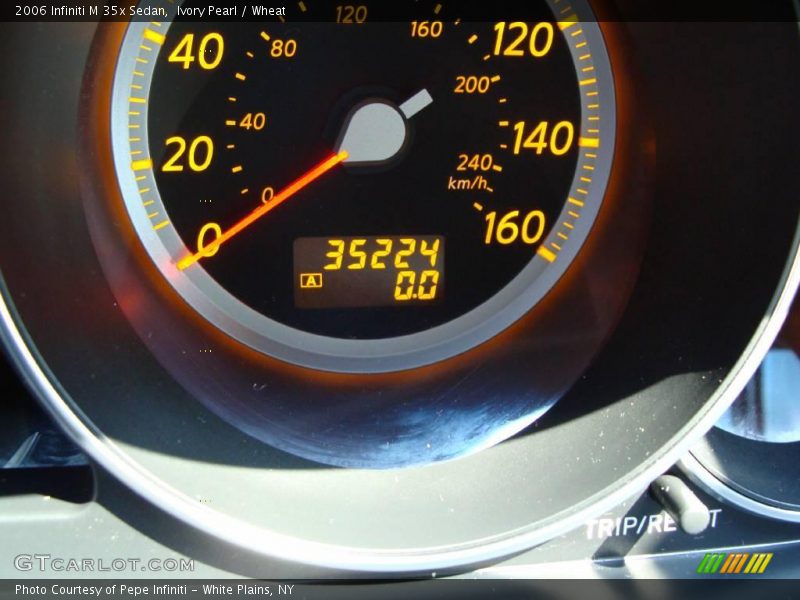 Ivory Pearl / Wheat 2006 Infiniti M 35x Sedan