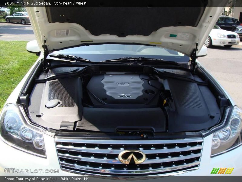 Ivory Pearl / Wheat 2006 Infiniti M 35x Sedan