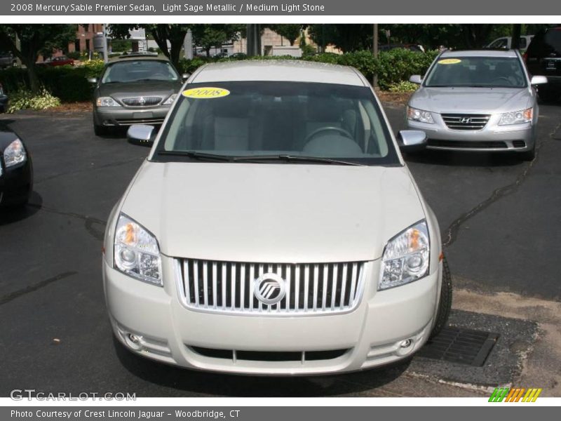 Light Sage Metallic / Medium Light Stone 2008 Mercury Sable Premier Sedan