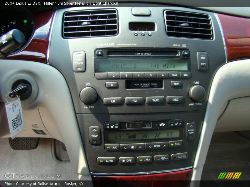 Millennium Silver Metallic / Light Charcoal 2004 Lexus ES 330