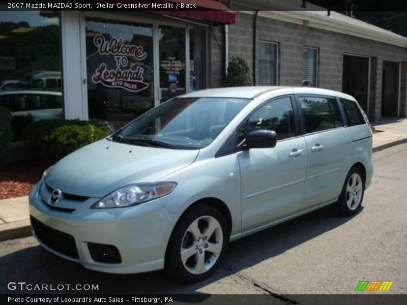 Stellar Greensilver Metallic / Black 2007 Mazda MAZDA5 Sport