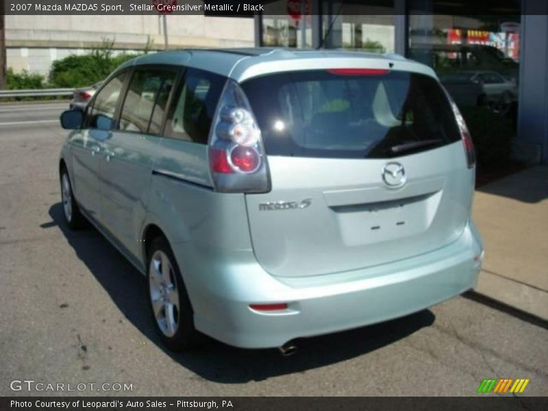 Stellar Greensilver Metallic / Black 2007 Mazda MAZDA5 Sport