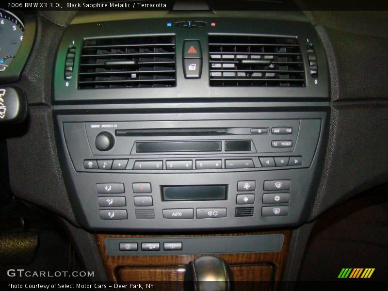 Black Sapphire Metallic / Terracotta 2006 BMW X3 3.0i
