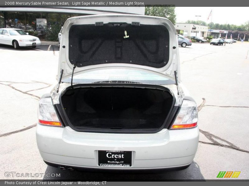 Light Sage Metallic / Medium Light Stone 2008 Mercury Sable Premier Sedan