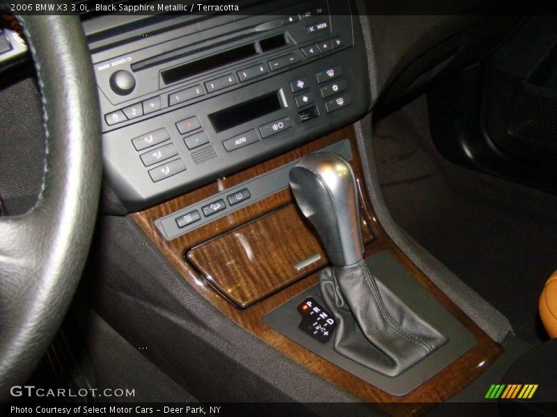 Black Sapphire Metallic / Terracotta 2006 BMW X3 3.0i