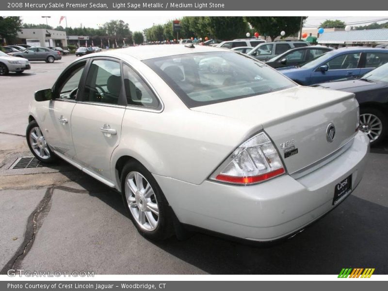 Light Sage Metallic / Medium Light Stone 2008 Mercury Sable Premier Sedan