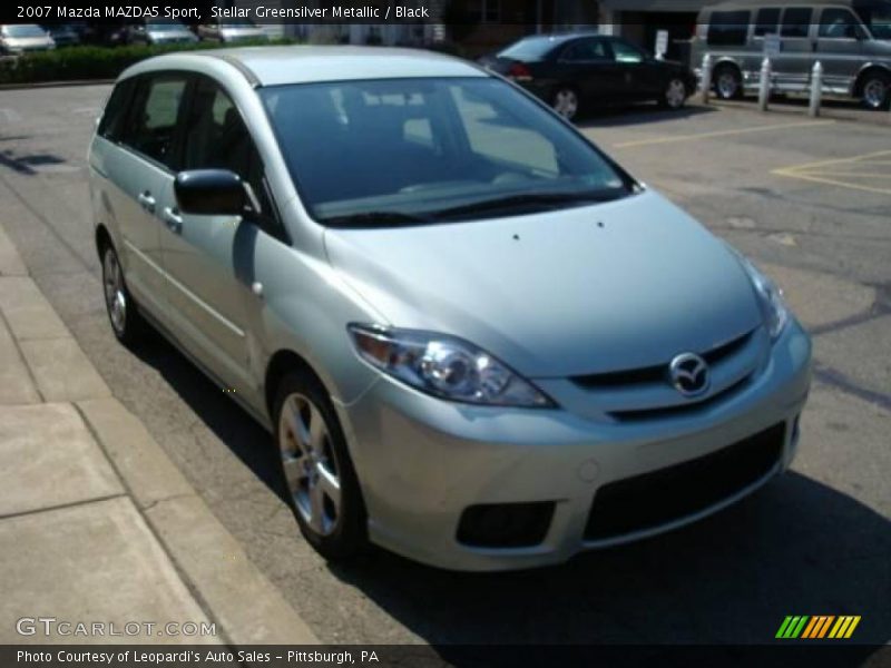 Stellar Greensilver Metallic / Black 2007 Mazda MAZDA5 Sport