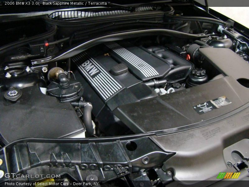 Black Sapphire Metallic / Terracotta 2006 BMW X3 3.0i