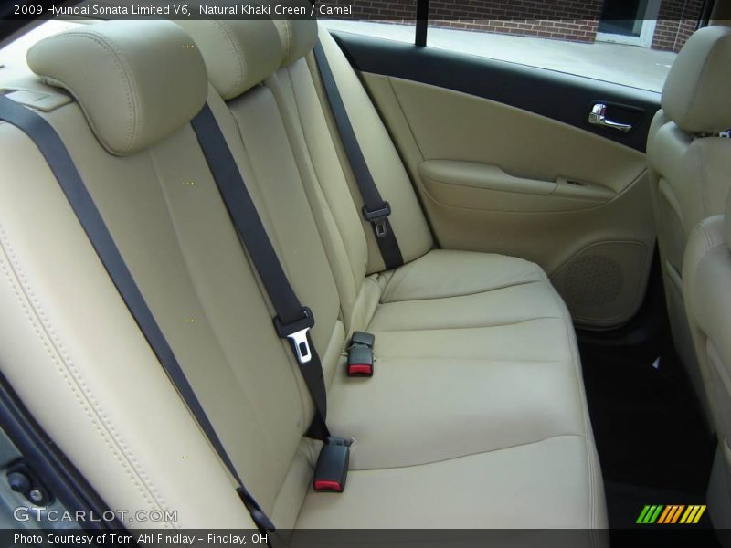 Natural Khaki Green / Camel 2009 Hyundai Sonata Limited V6