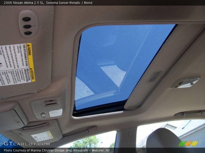 Sonoma Sunset Metallic / Blond 2006 Nissan Altima 2.5 SL
