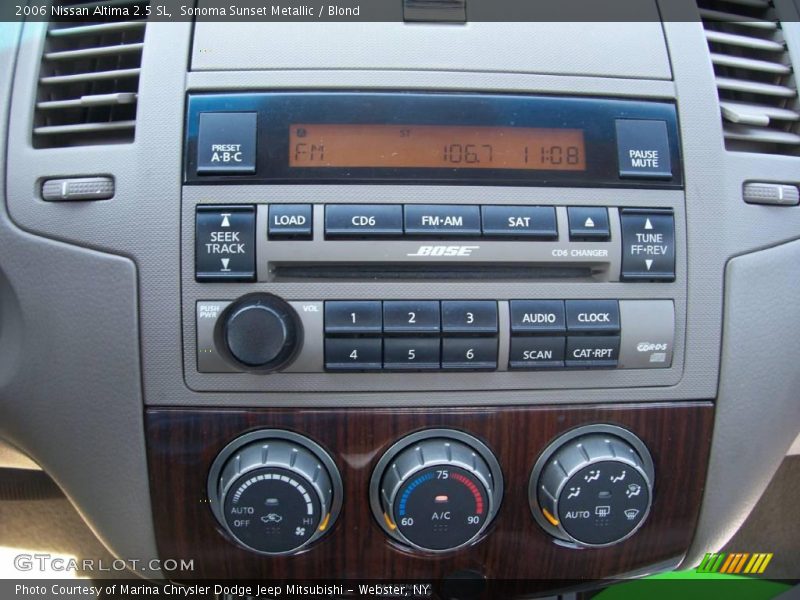 Sonoma Sunset Metallic / Blond 2006 Nissan Altima 2.5 SL