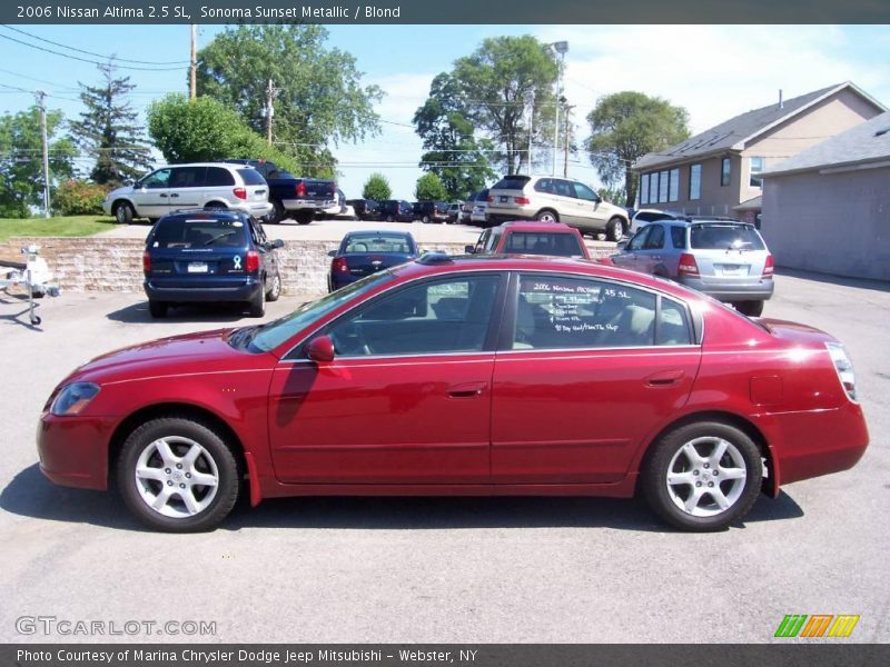 Sonoma Sunset Metallic / Blond 2006 Nissan Altima 2.5 SL