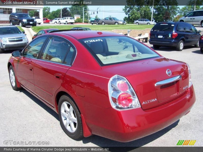 Sonoma Sunset Metallic / Blond 2006 Nissan Altima 2.5 SL