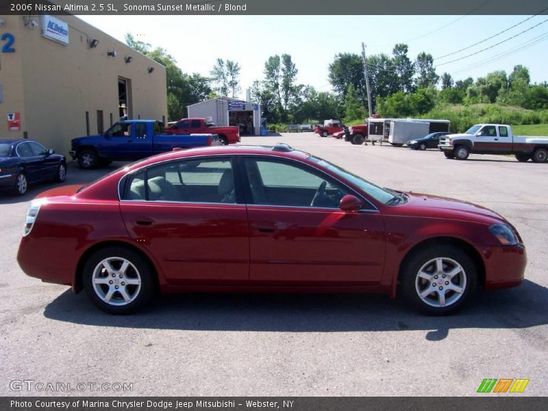 Sonoma Sunset Metallic / Blond 2006 Nissan Altima 2.5 SL