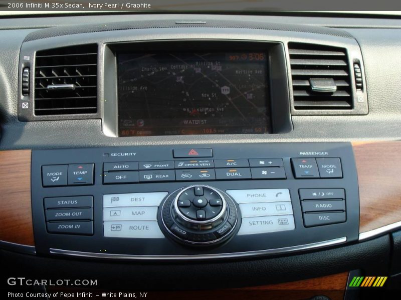 Ivory Pearl / Graphite 2006 Infiniti M 35x Sedan