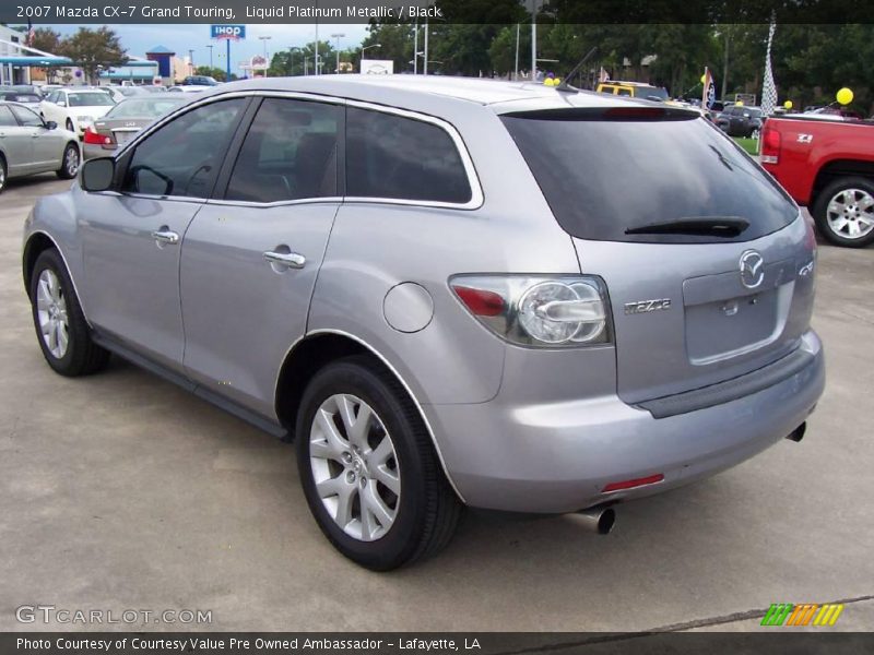 Liquid Platinum Metallic / Black 2007 Mazda CX-7 Grand Touring