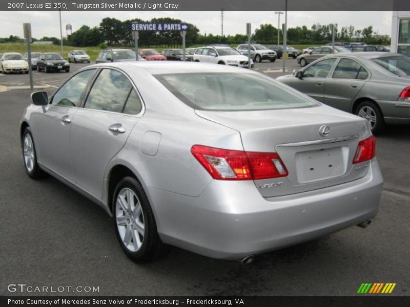 Tungsten Silver Metallic / Light Gray 2007 Lexus ES 350