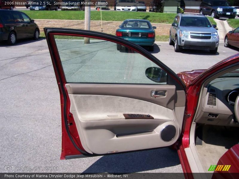 Sonoma Sunset Metallic / Blond 2006 Nissan Altima 2.5 SL