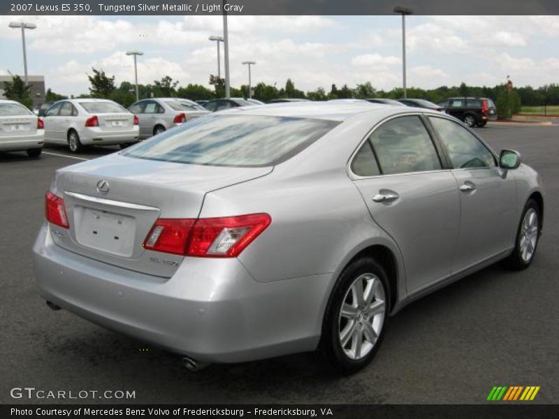 Tungsten Silver Metallic / Light Gray 2007 Lexus ES 350