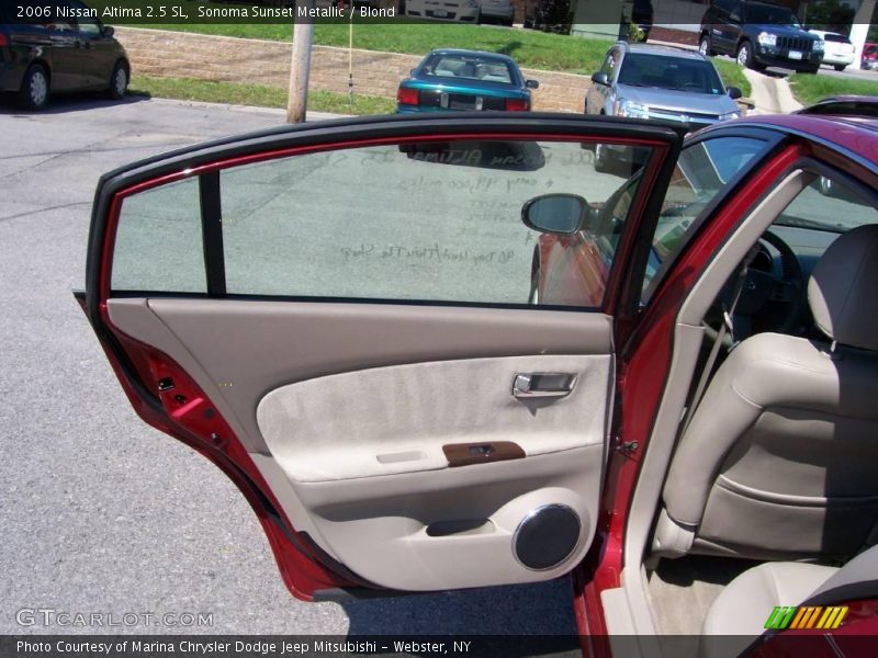 Sonoma Sunset Metallic / Blond 2006 Nissan Altima 2.5 SL