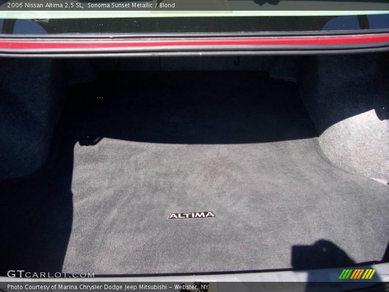 Sonoma Sunset Metallic / Blond 2006 Nissan Altima 2.5 SL