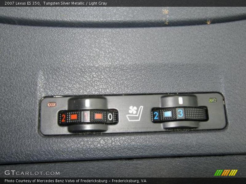 Tungsten Silver Metallic / Light Gray 2007 Lexus ES 350