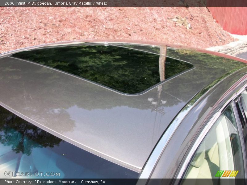 Umbria Gray Metallic / Wheat 2006 Infiniti M 35x Sedan