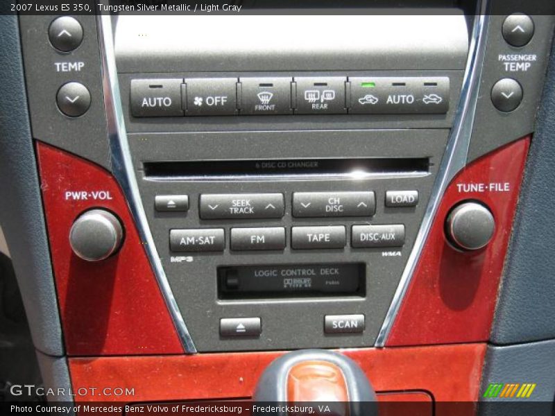 Tungsten Silver Metallic / Light Gray 2007 Lexus ES 350