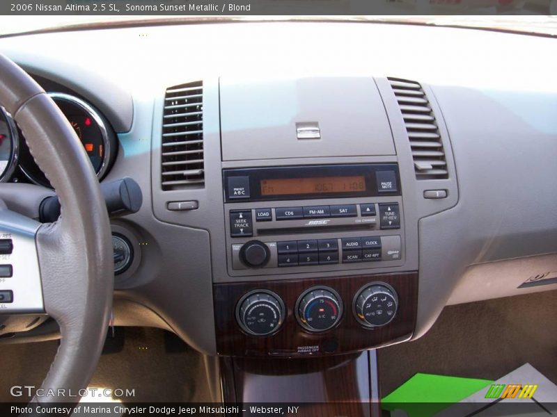 Sonoma Sunset Metallic / Blond 2006 Nissan Altima 2.5 SL