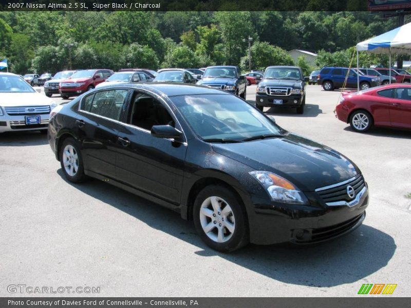 Super Black / Charcoal 2007 Nissan Altima 2.5 SL