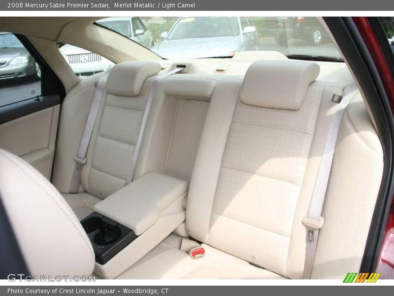 Merlot Metallic / Light Camel 2008 Mercury Sable Premier Sedan