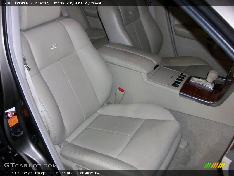 Umbria Gray Metallic / Wheat 2006 Infiniti M 35x Sedan