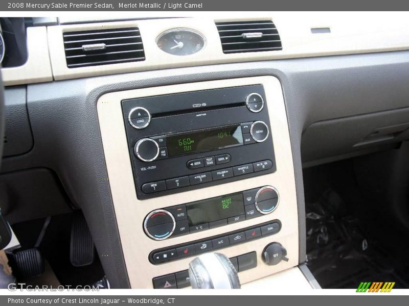 Merlot Metallic / Light Camel 2008 Mercury Sable Premier Sedan